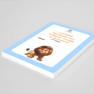 ''Ontdek je gevoelens" Lumimood Werkboek (4–8 jaar)